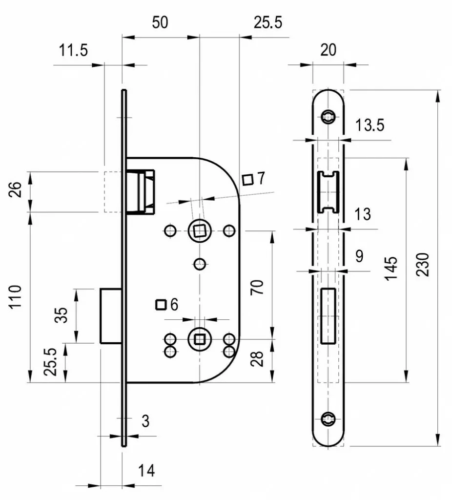 Serrure à Larder Magnétique 6 Serrure à Larder Magnétique – Image 4