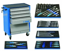 Composition D'outillage : Servante 940E1 - 62 Outils