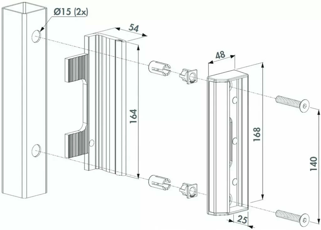 Serrure De Grille En Applique : Accessoires 10 Serrure De Grille En Applique : Accessoires – Image 8