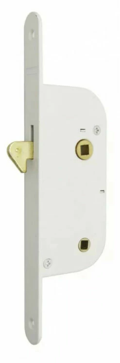 Serrure De Porte Coulissante : A Mentonnet à Condamnation Par Fouillot