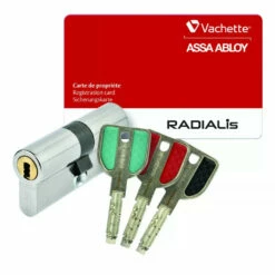 Cylindre Européen De Sûreté : Radialis Nickelé