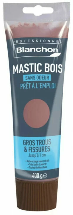 Pâte à Bois : Mastic Bois Tube - Prêt à L'emploi