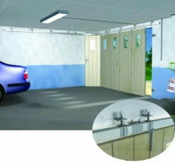 Ferrure Pour Porte Accordéon Et à Panneaux Mantion : Série 300 Sportub - Pour Porte De 120 Kg - Pour Porte à Panneaux à Déplacement Latérale Sur Profil Tubulaire