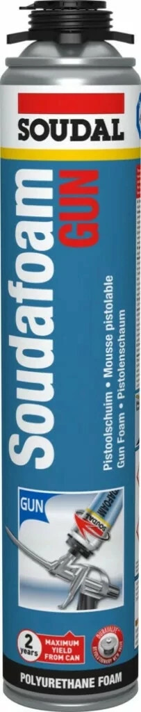 Joint : Mousse Polyuréthane Soudafoam GUN Pistolable