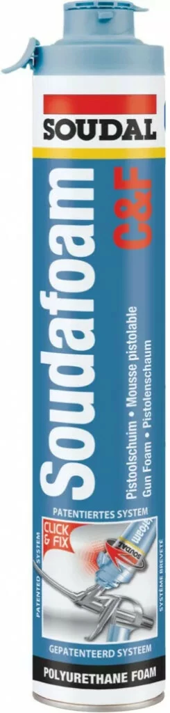 Joint : Mousse Polyuréthane Soudafoam CLICK & FIX Pistolable