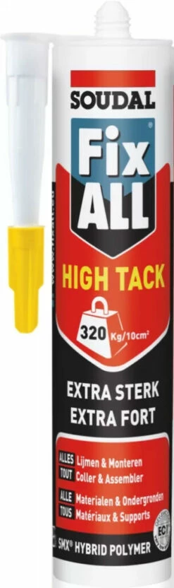 Colle : Mastic Colle Polymère Hybride FIX ALL High Tack