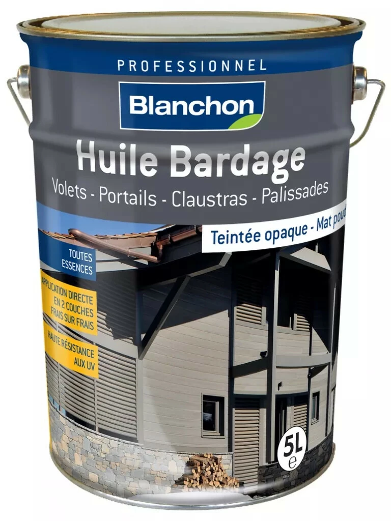 Traitement Du Bois : Huile Bardage Extérieur 5L 3 Traitement Du Bois : Huile Bardage Extérieur 5L