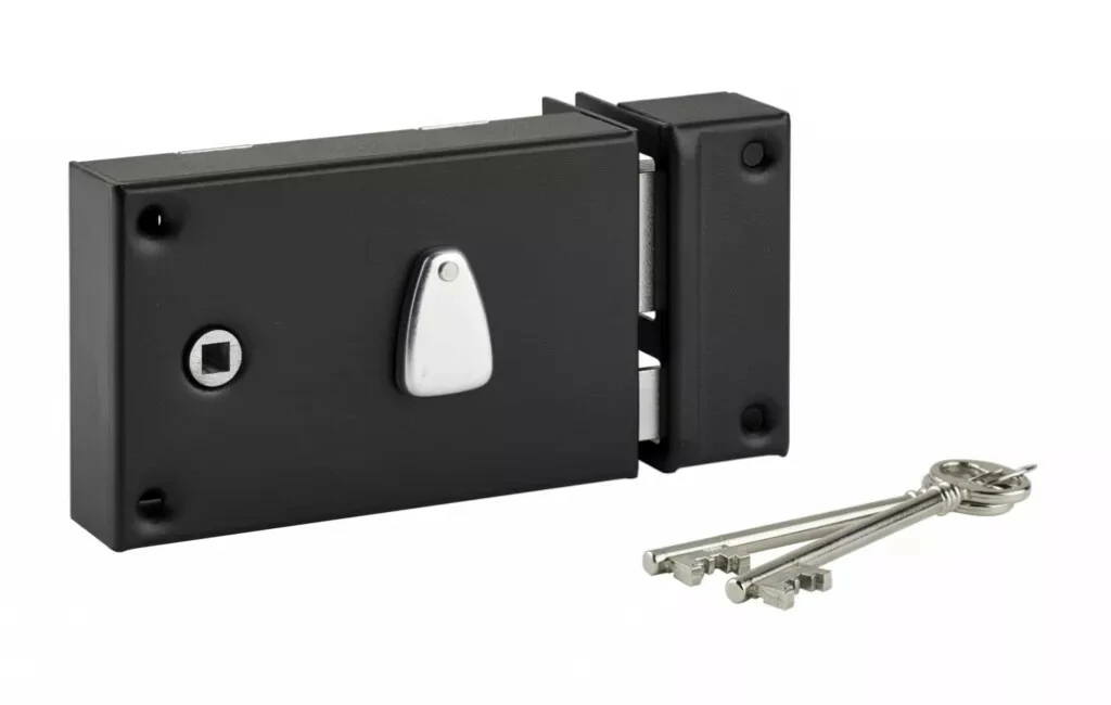 Serrure En Applique : Horizontale à Fouillot 4 Serrure En Applique : Horizontale à Fouillot – Image 2