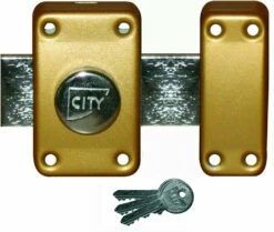 Verrou à Bouton Pêne Rallongé - ISEO