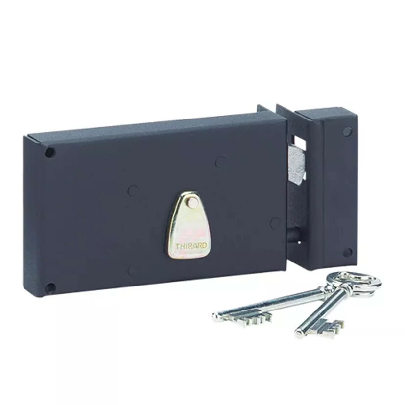 Serrure En Applique : Horizontale à Crochet 3 Serrure En Applique : Horizontale à Crochet