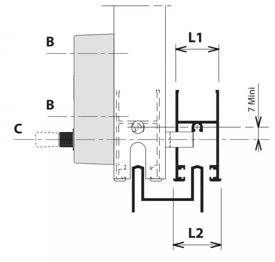 Accessoire Pour Baie Coulissante : Verrou Entrebâilleur à Clé Pour Baie Coulissante Argent 5 Accessoire Pour Baie Coulissante : Verrou Entrebâilleur à Clé Pour Baie Coulissante Argent – Image 3