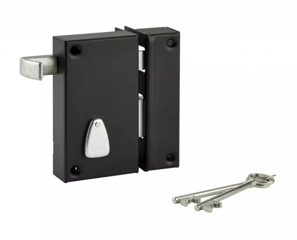Serrure En Applique : Verticale à Tirage 3 Serrure En Applique : Verticale à Tirage