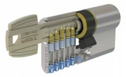 Cylindre Double Nickelé - L.N TESA