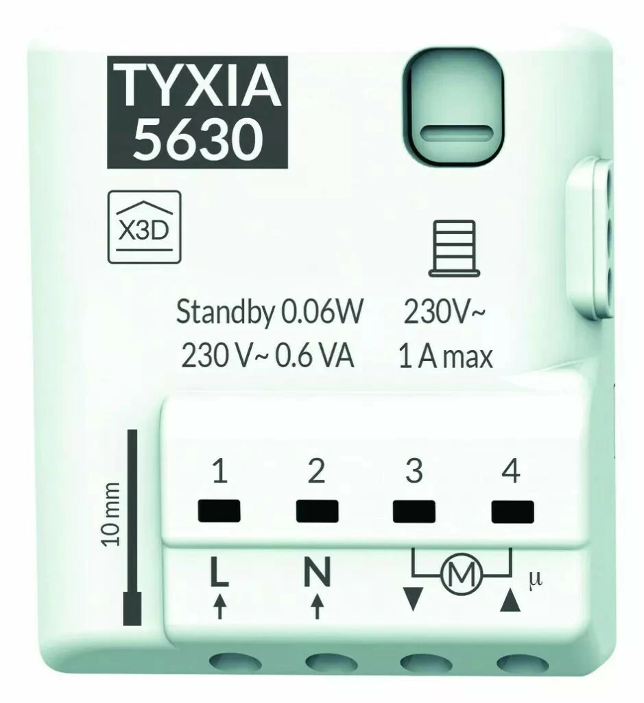 Récepteur Radio Nanomodule Volet Roulant TYXIA 5630 3 Récepteur Radio Nanomodule Volet Roulant TYXIA 5630