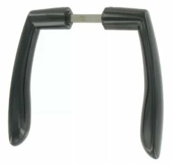 Serrure De Grille En Applique : Béquille Double MARINEA Pour Portail Extérieur