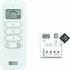 Motorisation Fenêtre Et Volet : Pack Centralisation De Volets Roulants Jusqu'a 5 Volets Roulants TYXIA 54