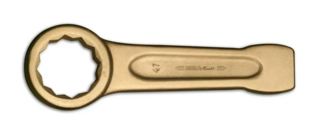 Outil Anti-déflagrant Cuivre-béryllium : Clé Polygonale à Frapper 3 Outil Anti-déflagrant Cuivre-béryllium : Clé Polygonale à Frapper