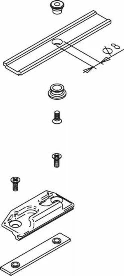 Ferrure Giesse Aluminium Pour Gorge Européenne : Fermeture Anti-effraction FUTURA -SETIN Boutique SET 75389