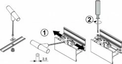 Ferrure Giesse Aluminium Pour Gorge Européenne : Fermeture Anti-effraction FUTURA -SETIN Boutique SET 75392