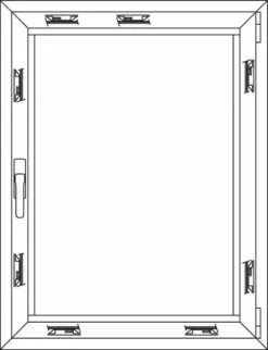 Ferrure Giesse Aluminium Pour Gorge Européenne : Fermeture Anti-effraction FUTURA -SETIN Boutique SET 75395