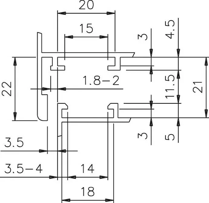 Ferrure Giesse Aluminium Pour Gorge Européenne : Mécanisme OB FUTURA 3D Cintré Et Trapèze 7 Ferrure Giesse Aluminium Pour Gorge Européenne : Mécanisme OB FUTURA 3D Cintré Et Trapèze – Image 5