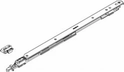 Ferrure Giesse Aluminium Pour Gorge Européenne : Compas Oscillo Battant Futura 3D 130/80 Kg -SETIN Boutique SET 75525