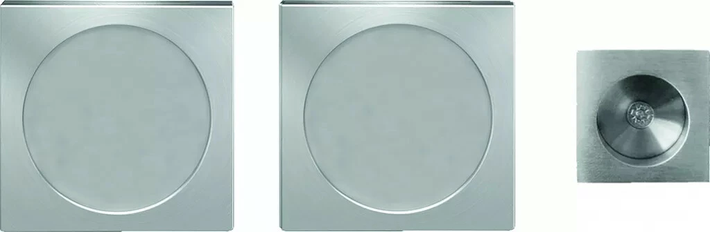 Serrure De Porte Coulissante : Kit Serrure à Galandage Rosace Carrée 5 Serrure De Porte Coulissante : Kit Serrure à Galandage Rosace Carrée – Image 3