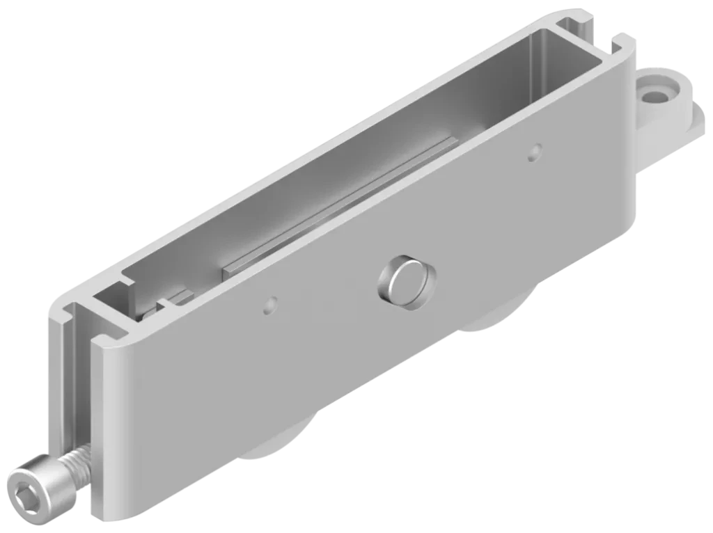 Accessoire Pour Baie Coulissante : Chariot Double Réglable 4 Accessoire Pour Baie Coulissante : Chariot Double Réglable – Image 2