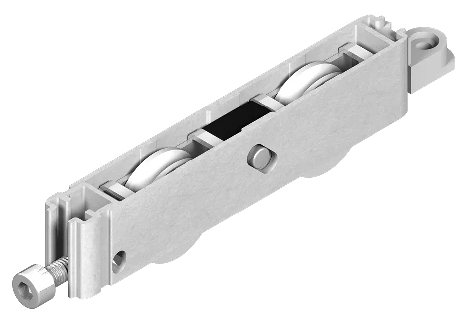 Accessoire Pour Baie Coulissante : Chariot De Coulissant Pour Profils PVC Série 4000 4 Accessoire Pour Baie Coulissante : Chariot De Coulissant Pour Profils PVC Série 4000 – Image 2