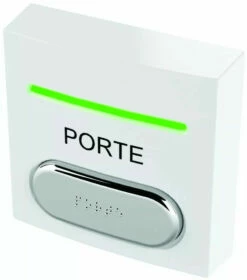 Alimentation Et Accessoire : Bouton Poussoir ABS NO + NC + LEDs Rouge Et Verte