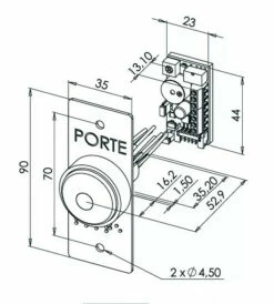 Alimentation Et Accessoire : Bouton Poussoir Champignon - Adapté Aux Directives PMR -SETIN Boutique SET 77354
