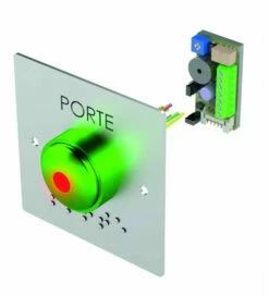 Alimentation Et Accessoire : Bouton Poussoir Champignon - Adapté Aux Directives PMR