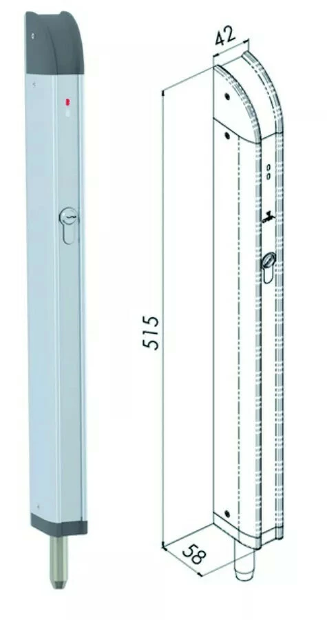 Verrouillage De Portail : Electroverrou Motorisé Pour Portes Et Portails Automatiques - Série Légion 3 Verrouillage De Portail : Electroverrou Motorisé Pour Portes Et Portails Automatiques - Série Légion