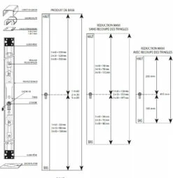 Serrure Multipoint En Applique : Série STYL BARR -SETIN Boutique SET 78693