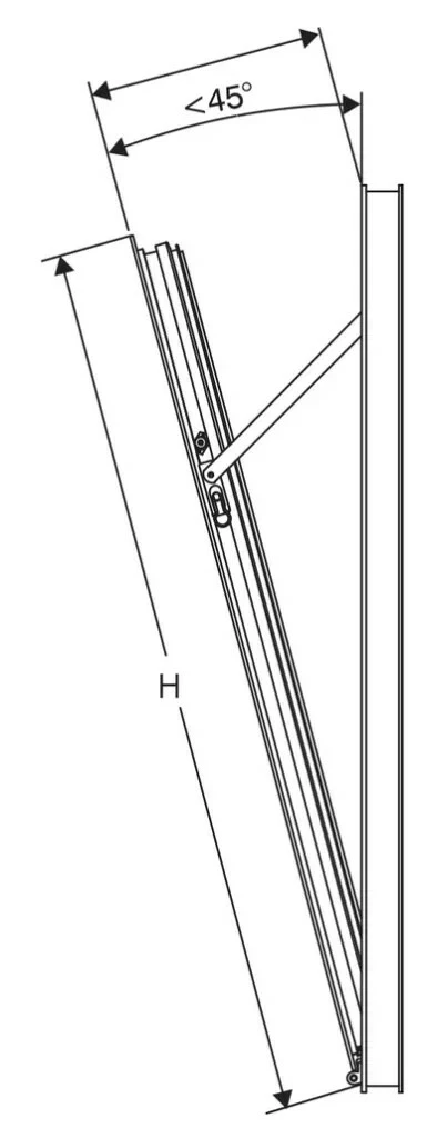 Ferrure Giesse Aluminium Pour Gorge Européenne : Paire De Compas Limiteur D'ouverture RALLENTY 3 Ferrure Giesse Aluminium Pour Gorge Européenne : Paire De Compas Limiteur D'ouverture RALLENTY