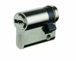 Serrure De Demi-Cylindre Nickelé - VELIX 5101 VACHETTE