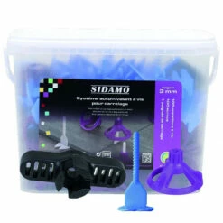 Outil De Carreleur : Kit En Seau De 100 Croisillons + Poignee + 100 Ecrous. 7 Outil De Carreleur : Kit En Seau De 100 Croisillons + Poignee + 100 Ecrous. -SETIN Boutique SET 85266