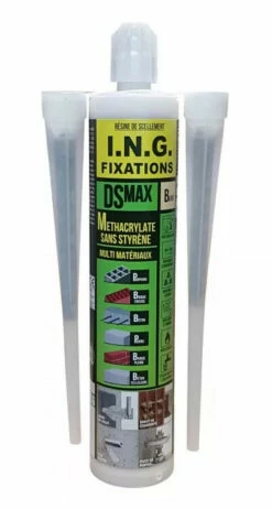 Cartouche Méthacrylate Sans Styrène DS Max