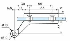 Serrure De Porte Verre Stremler : La Paire