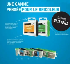 ESSBOX System : Vis Béton Acier Zingué 8 ESSBOX System : Vis Béton Acier Zingué -SETIN Boutique SET 88008