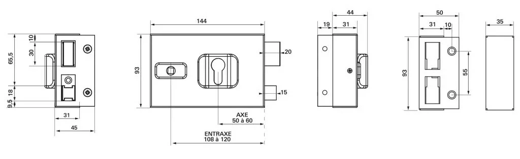 Coffre Universel Réglable Thirard 4 Coffre Universel Réglable Thirard – Image 2