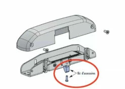 Verrouillage : Gâche Renforcée Antipanique Multifix -SETIN Boutique SET 93923