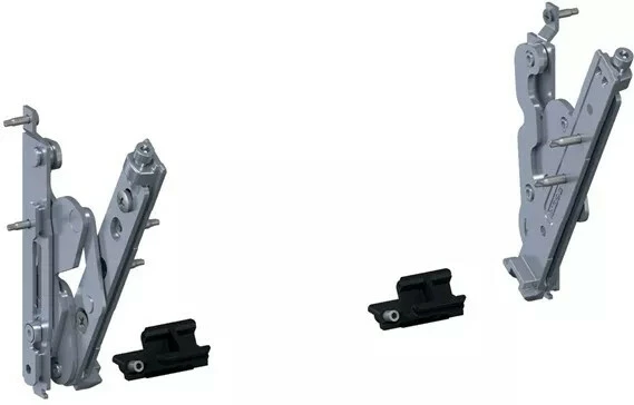 Ferrure Giesse Aluminium Pour Gorge Européenne : Kit Paumelles OF CHIC Invisible 4 Ferrure Giesse Aluminium Pour Gorge Européenne : Kit Paumelles OF CHIC Invisible – Image 2