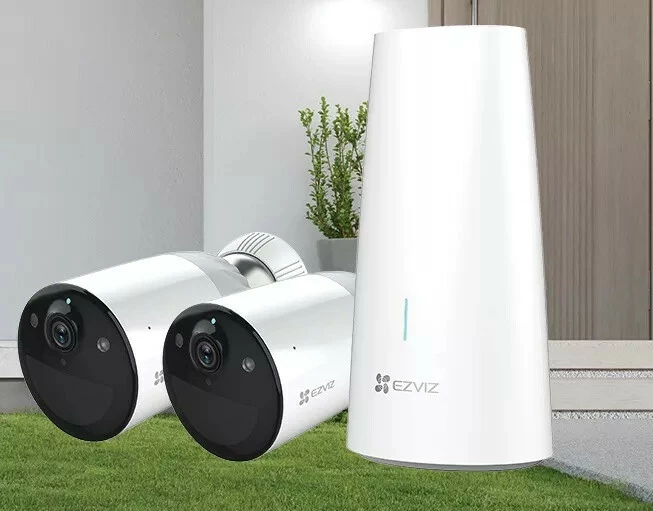 Pack 2 Caméras Extérieures BC1 Sans Fil Ezviz 3 Pack 2 Caméras Extérieures BC1 Sans Fil Ezviz