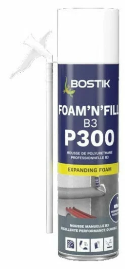 Mousse PU P300 Foam'n'fill B3 Bostik