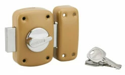 Verrou Corvette à Bouton Tournant Et Cylindre