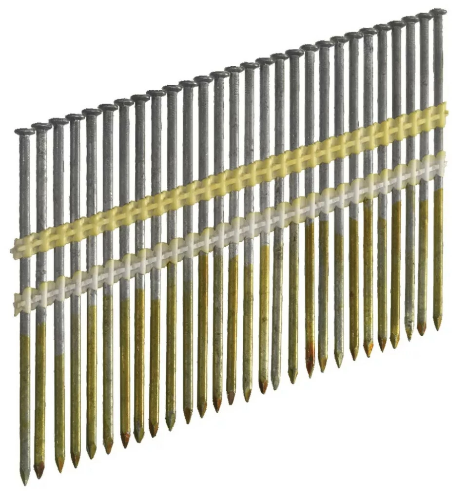 Senco Pointe Tête Ronde Lisse - Reliée Par Plastique - Clous En Bande 21° 4 Senco Pointe Tête Ronde Lisse - Reliée Par Plastique - Clous En Bande 21° – Image 2