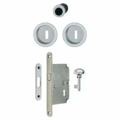 Serrure De Porte Coulissante : Set Porte Coulissante Aluminium - à Condamnation Modèle 4920 -SETIN Boutique SET 99425